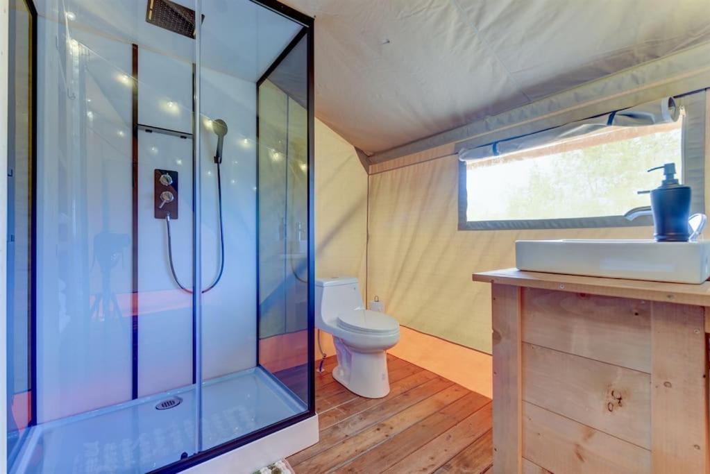 Hotel 12 Fires Luxury Glamping With Heating #3 Johnson City Exteriér fotografie